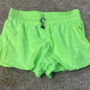 No Boundaries Neon Running Shorts Size XL